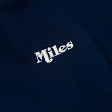 Miles Classic Logo Hoodie – Navy