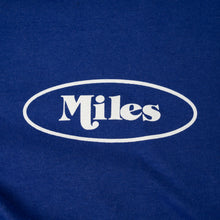 Miles Logo T-Shirt – Royal